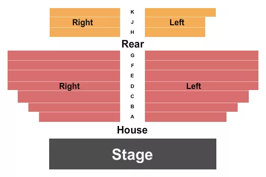ENDSTAGE 2 Seating Map Seating Chart