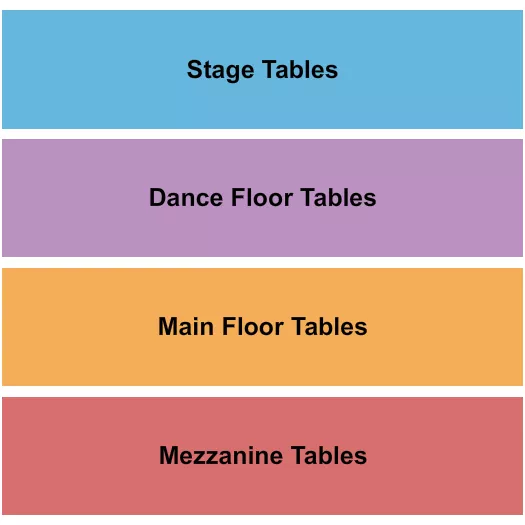 TABLES Seating Map Seating Chart