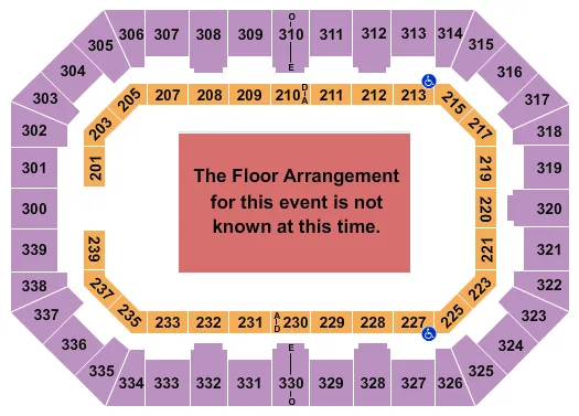 GENERIC FLOOR Seating Map Seating Chart