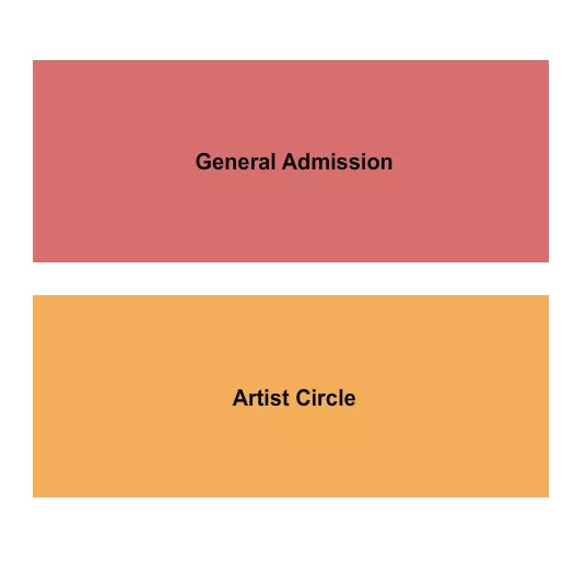 GA ARTIST CIRCLE Seating Map Seating Chart