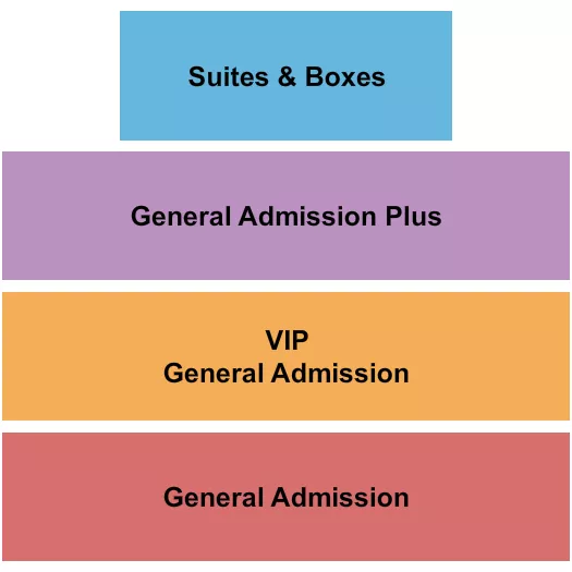 ELECTRIC DAISY CARNIVAL Seating Map Seating Chart