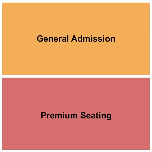 GA PREMIUM Seating Map Seating Chart