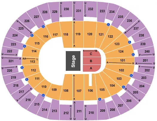 IMPRACTICAL JOKERS Seating Map Seating Chart