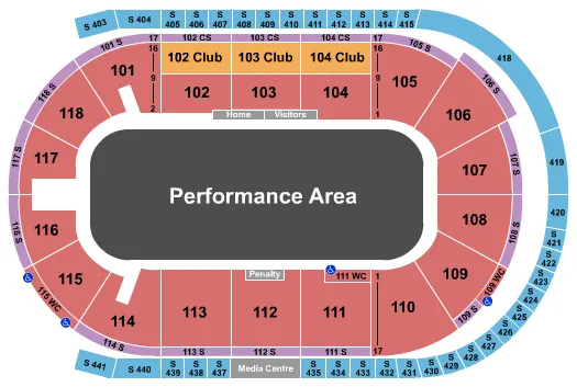 OPEN FLOOR Seating Map Seating Chart