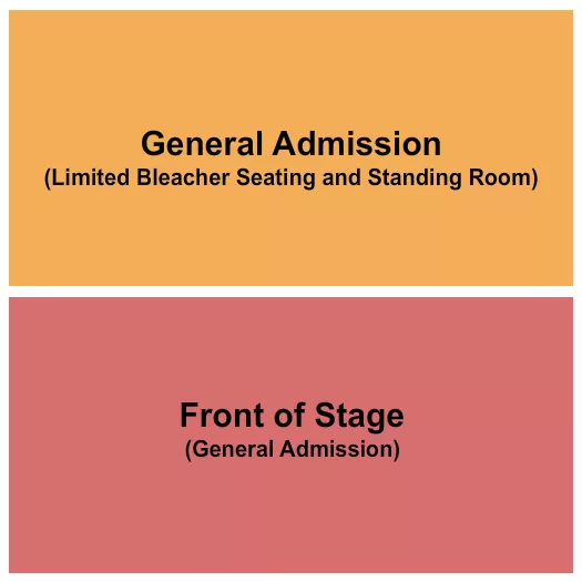 LEWIS CLARK COUNTY FAIRGROUNDS HELENA GA FRONT OF STAGE Seating Map Seating Chart