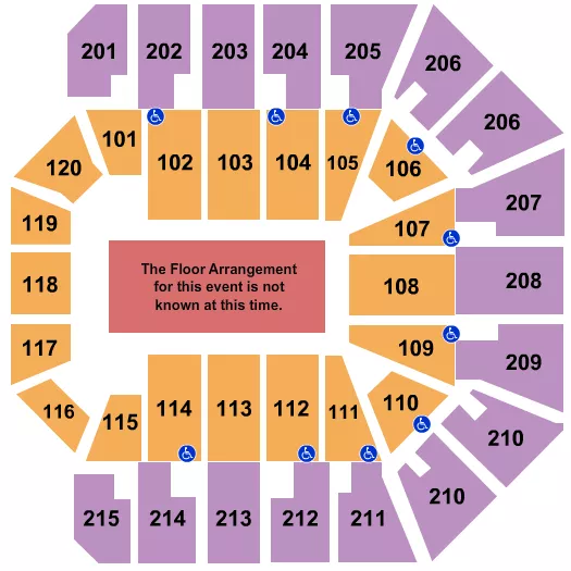 GENERIC FLOOR Seating Map Seating Chart
