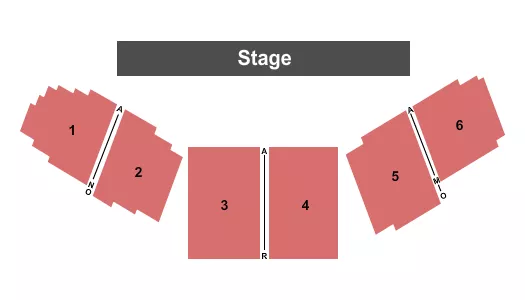 ENDSTAGE 2 Seating Map Seating Chart