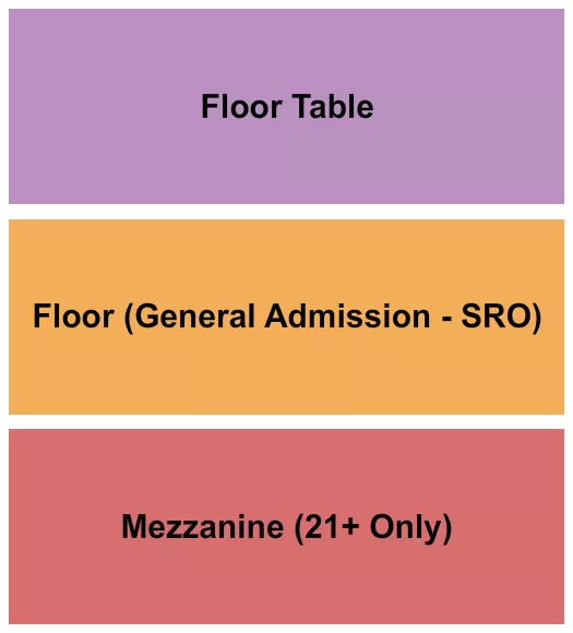 LITTLE ROCK HALL AR FLOOR TABLE MEZZ21 Seating Map Seating Chart