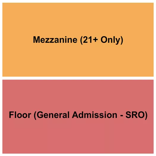 LITTLE ROCK HALL AR FLOOR MEZZANINE21 Seating Map Seating Chart
