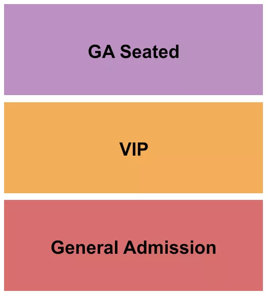 LIVE AT MADRIDS GA VIP SEATED Seating Map Seating Chart