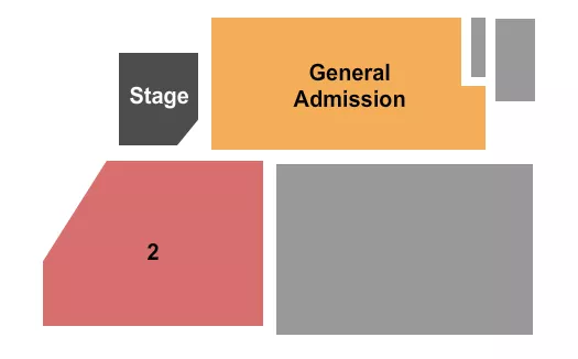 GA 2 Seating Map Seating Chart