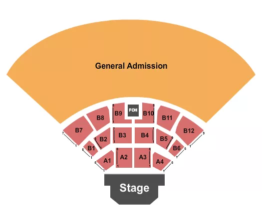 ENDSTAGE Seating Map Seating Chart