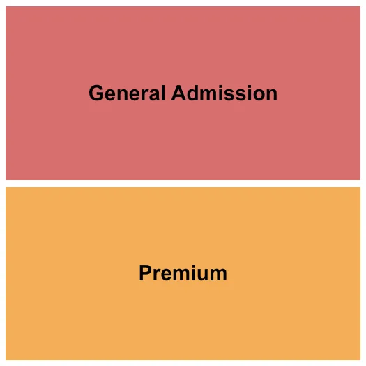 GA PREMIUM Seating Map Seating Chart