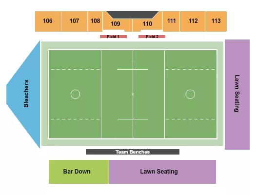 LACROSSE Seating Map Seating Chart