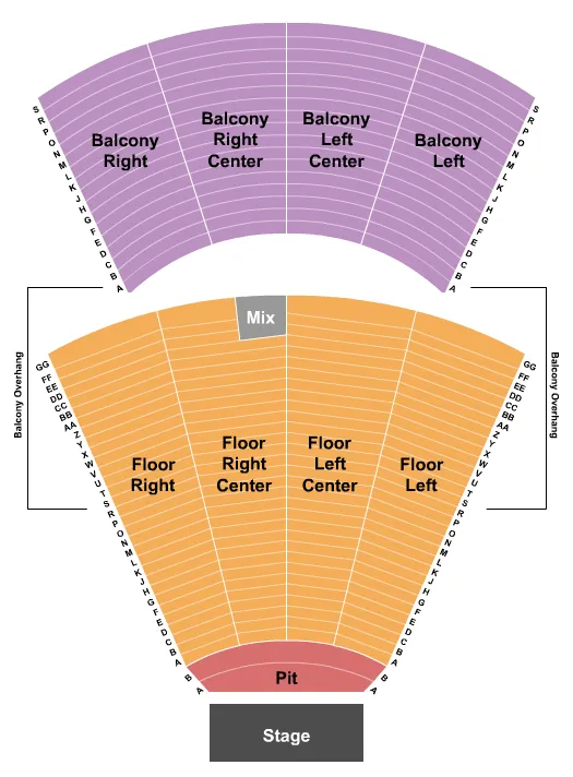END STAGE 2 Seating Map Seating Chart