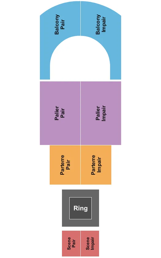 WRESTLING Seating Map Seating Chart