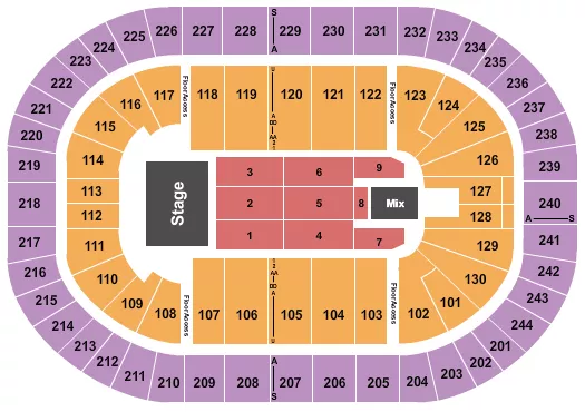 TSO Seating Map Seating Chart