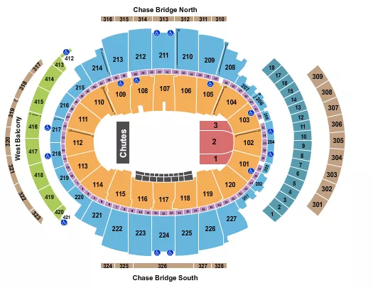 PBR Seating Map Seating Chart