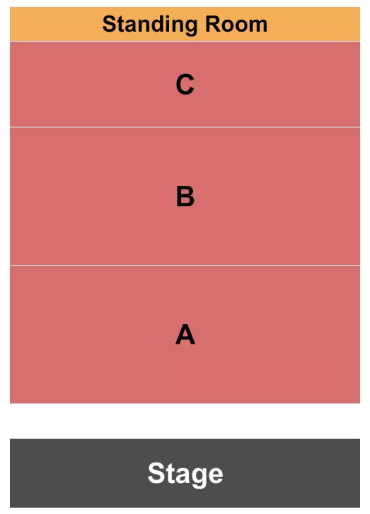 CANDLELIGHT WITH SRO Seating Map Seating Chart