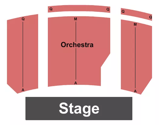 ENDSTAGE Seating Map Seating Chart