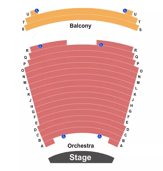 ENDSTAGE Seating Map Seating Chart