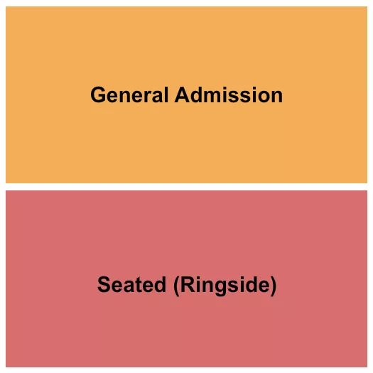 SEATED GA Seating Map Seating Chart