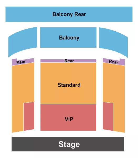 ENDSTAGE 5 Seating Map Seating Chart