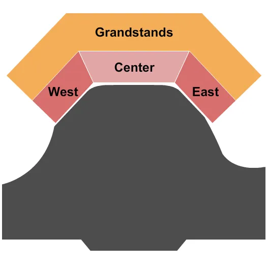 RODEO Seating Map Seating Chart