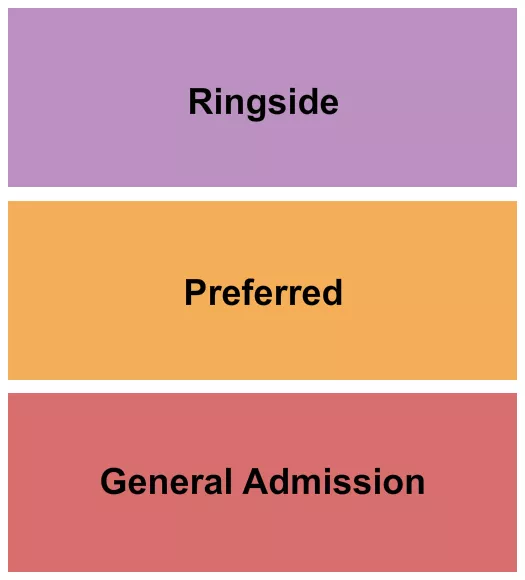 CIRQUE DE PARIS Seating Map Seating Chart