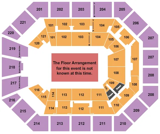 GENERIC FLOOR Seating Map Seating Chart