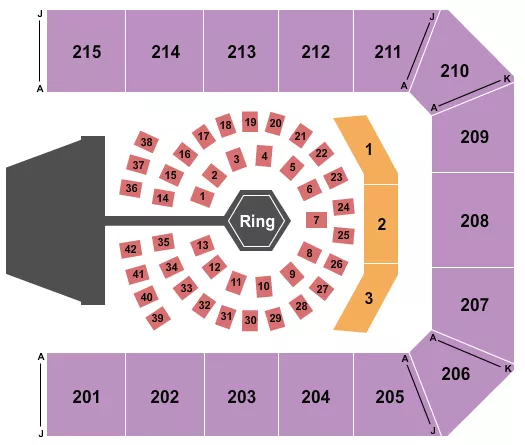 FIGHTING Seating Map Seating Chart