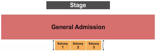 GA BALC 1 3 Seating Map Seating Chart