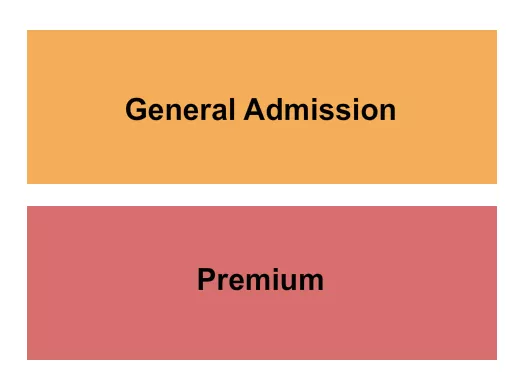 PREMIUM GA Seating Map Seating Chart