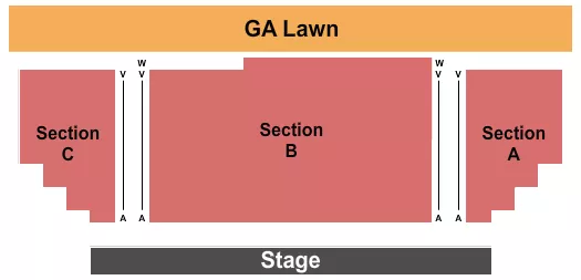 RESERVED GA 4 Seating Map Seating Chart