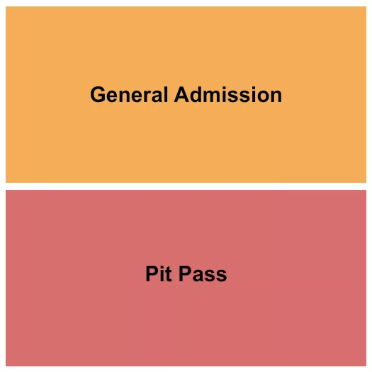 GA PIT PASS Seating Map Seating Chart