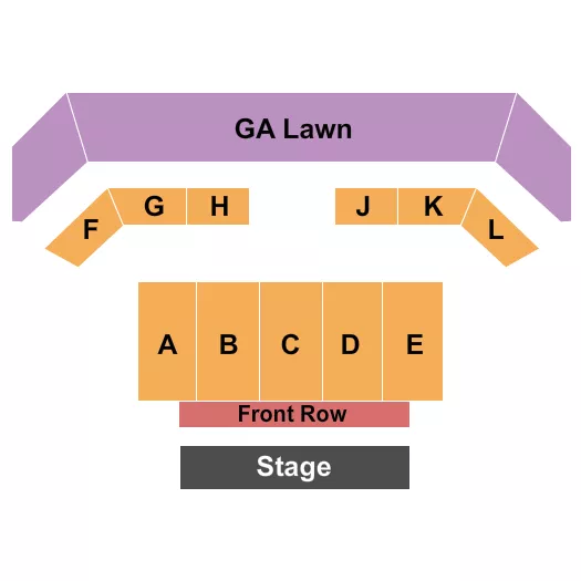 ENDSTAGE RESERVED 3 Seating Map Seating Chart