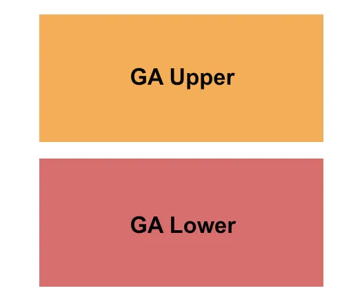 GA UPPER LOWER Seating Map Seating Chart