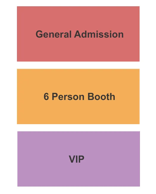 GA BOOTH VIP Seating Map Seating Chart