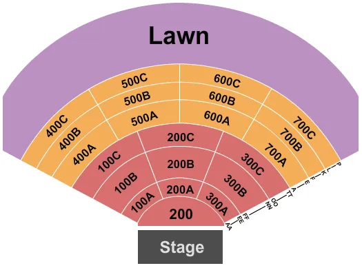 ENDSTAGE Seating Map Seating Chart
