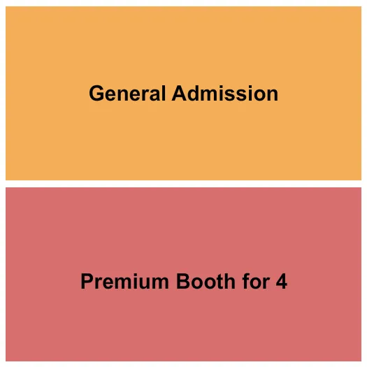GA PREMIUM BOOTH Seating Map Seating Chart