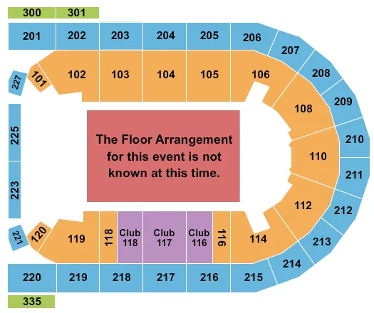 GENERIC FLOOR Seating Map Seating Chart