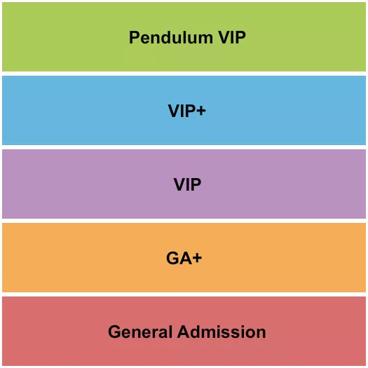 FESTIVAL Seating Map Seating Chart