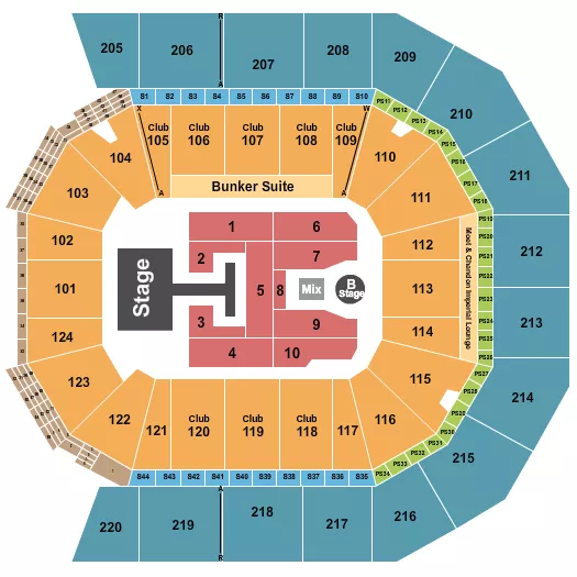 DISNEY DESCENDANTS Seating Map Seating Chart