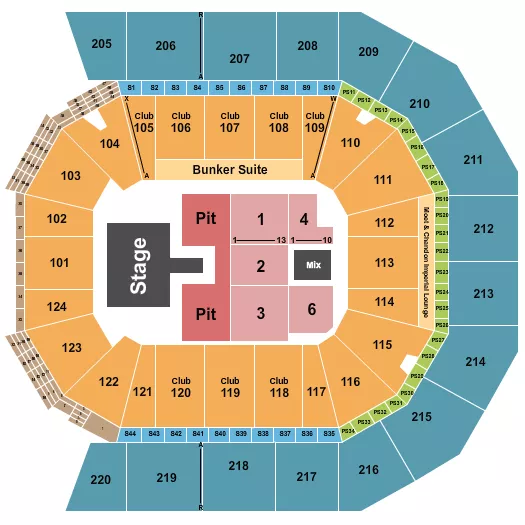 THOMAS RHETT Seating Map Seating Chart