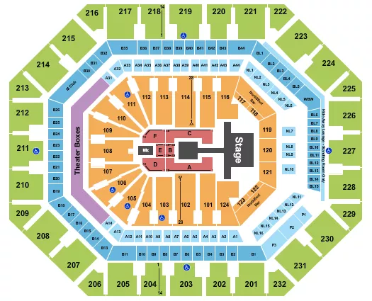 YOUNG MIKO Seating Map Seating Chart