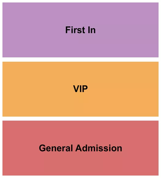 GA VIP FIRST IN Seating Map Seating Chart