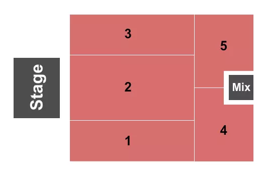 ENDSTAGE 3 Seating Map Seating Chart