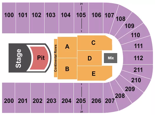 IVAN CORNEJO Seating Map Seating Chart
