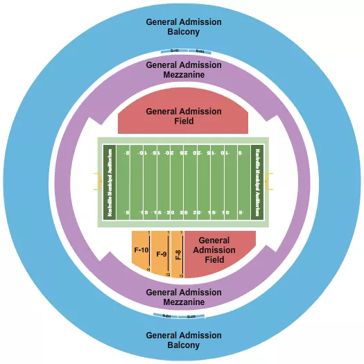 FOOTBALL KATS Seating Map Seating Chart