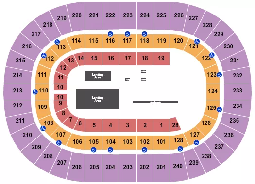 OPEN FLOOR Seating Map Seating Chart